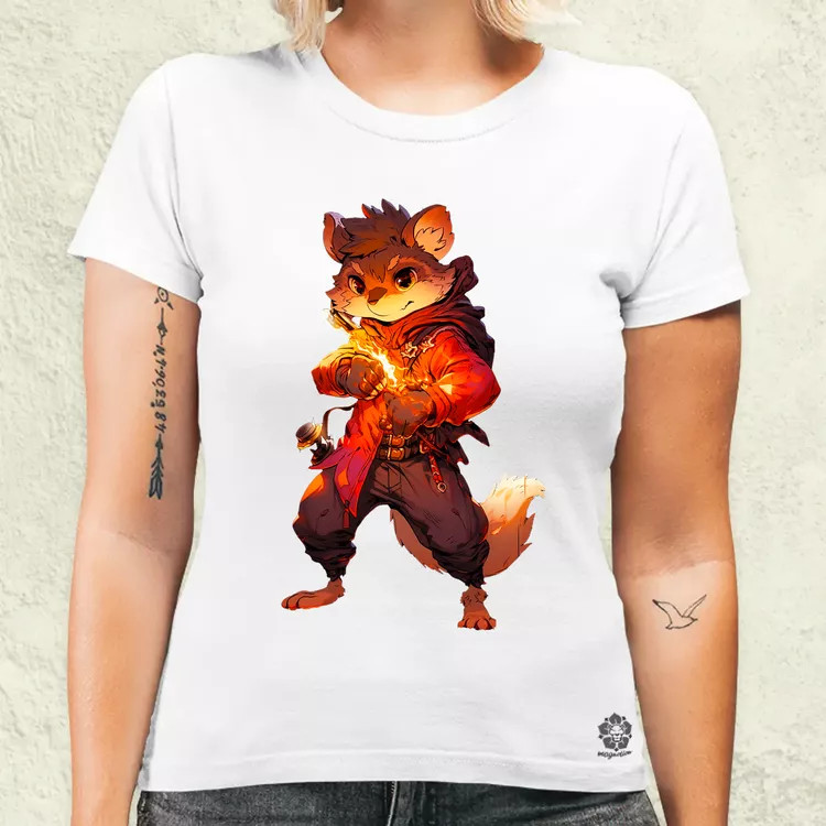 Anime Ratatosk v2 női póló