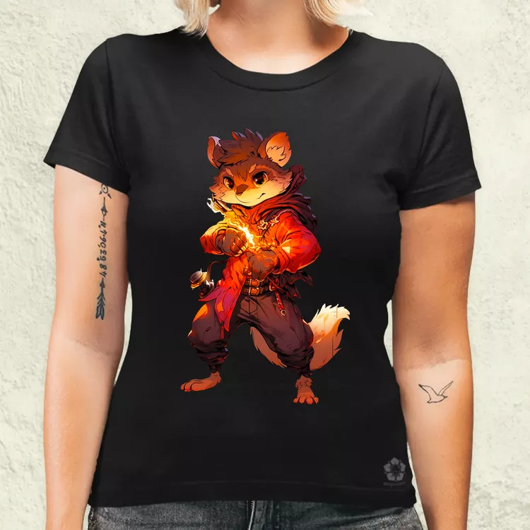 Anime Ratatosk v2 női póló