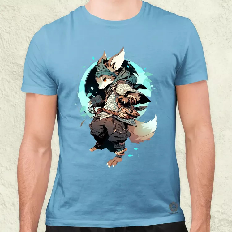 Anime Ratatosk v3 férfi póló
