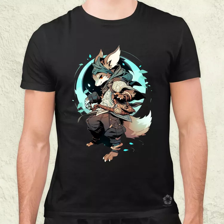Anime Ratatosk v3 férfi póló