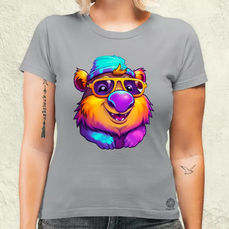 Capybara v3 női póló