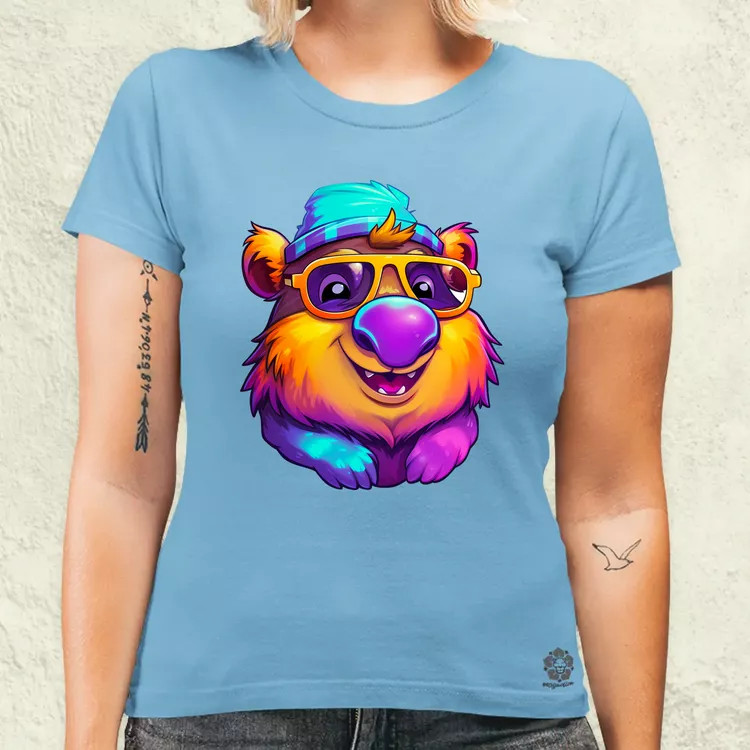 Capybara v3 női póló