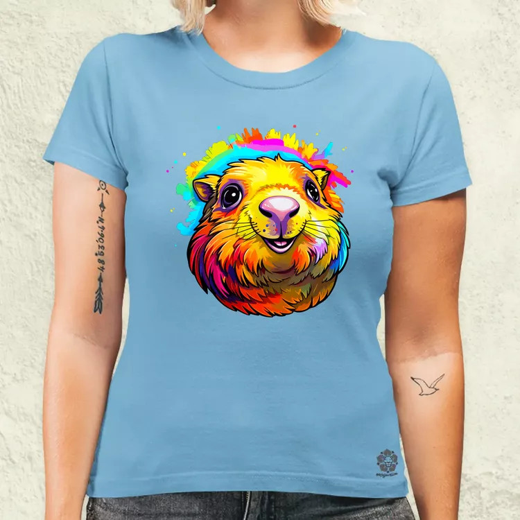 Capybara v4 női póló