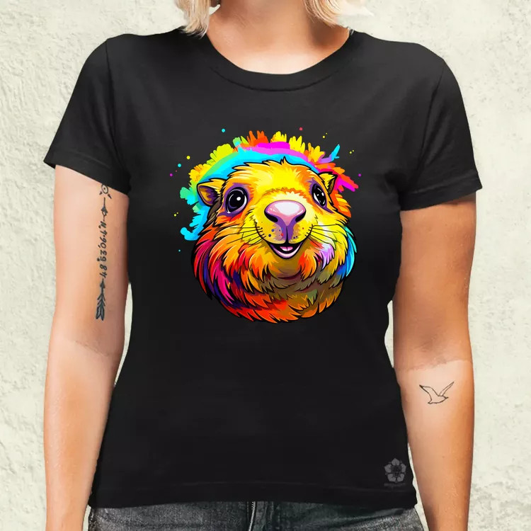 Capybara v4 női póló