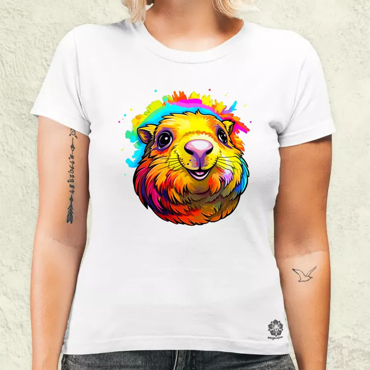 Capybara v4 női póló