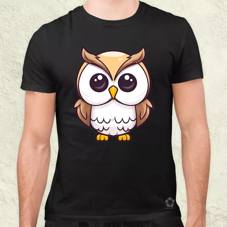 Cuki bagoly v2 férfi póló