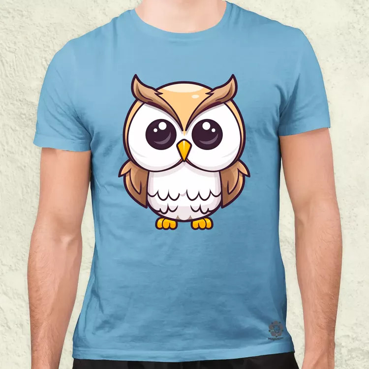 Cuki bagoly v2 férfi póló