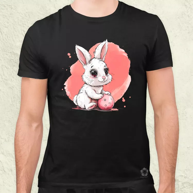 Cuki nyuszi v1 férfi póló