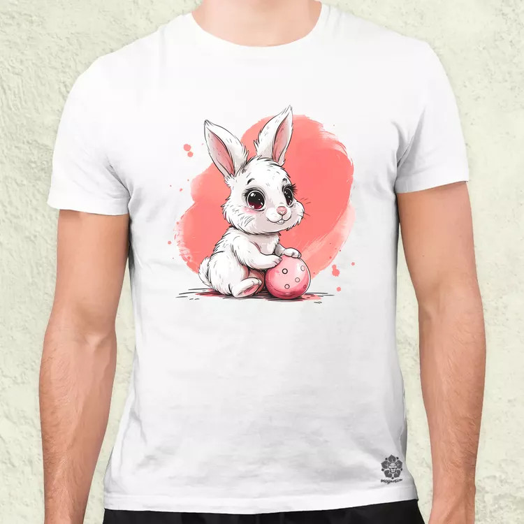 Cuki nyuszi v1 férfi póló