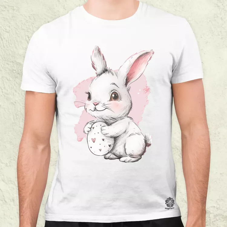 Cuki nyuszi v3 férfi póló