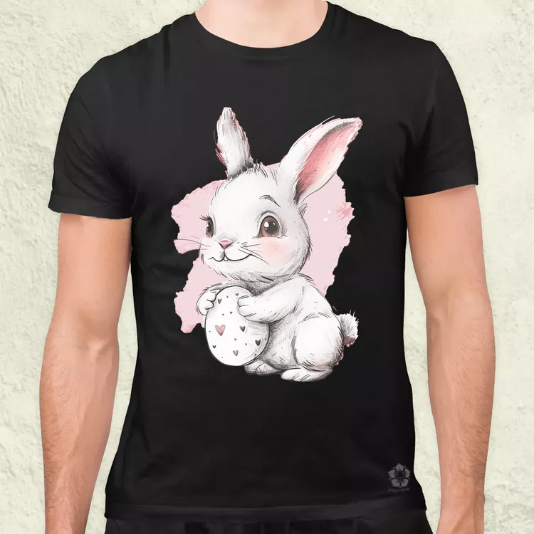 Cuki nyuszi v3 férfi póló