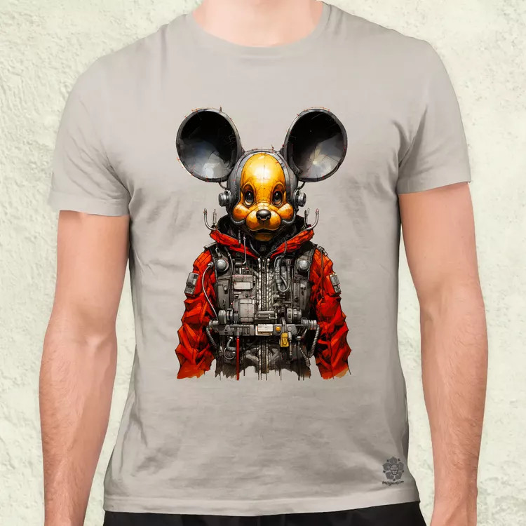 Cybrpunk Mickey férfi póló