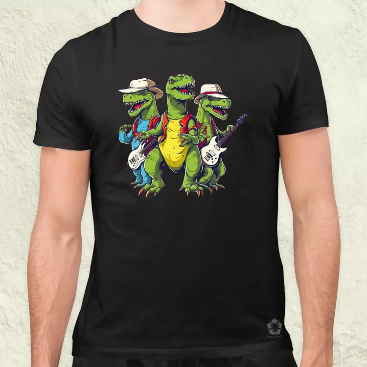 Dinoszaurusz banda v1 férfi póló
