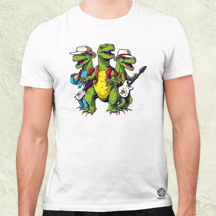 Dinoszaurusz banda v1 férfi póló