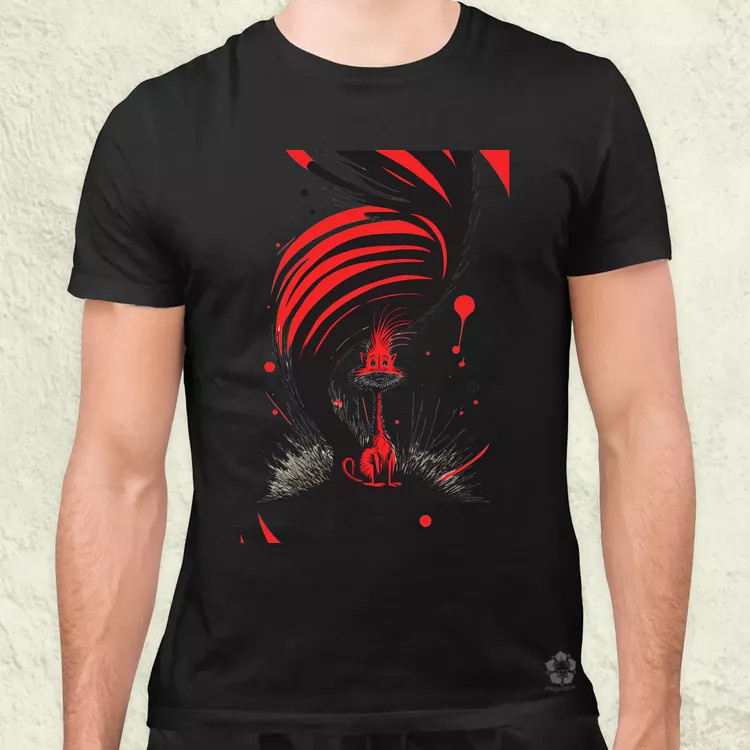 Dr Seuss állatai fanart v1 férfi póló