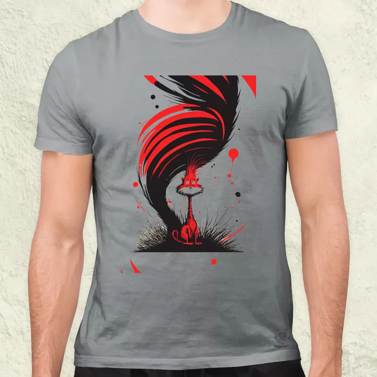 Dr Seuss állatai fanart v1 férfi póló
