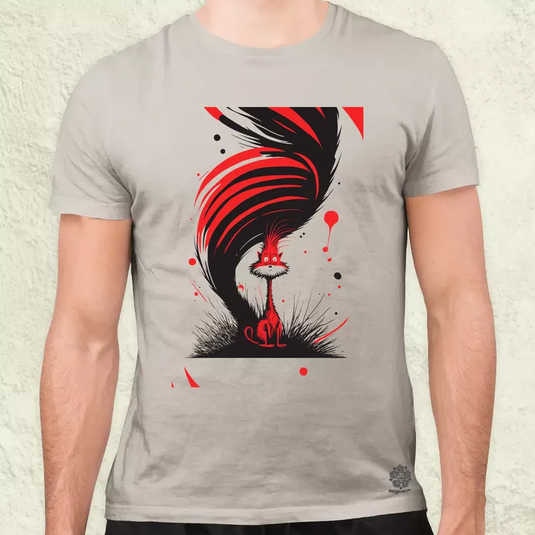 Dr Seuss állatai fanart v1 férfi póló