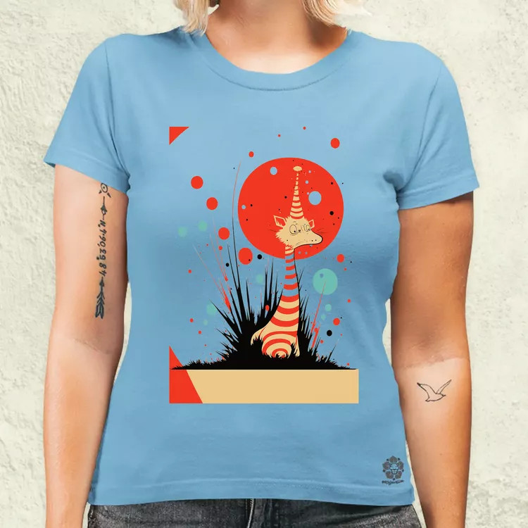 Dr Seuss állatai fanart v3 női póló