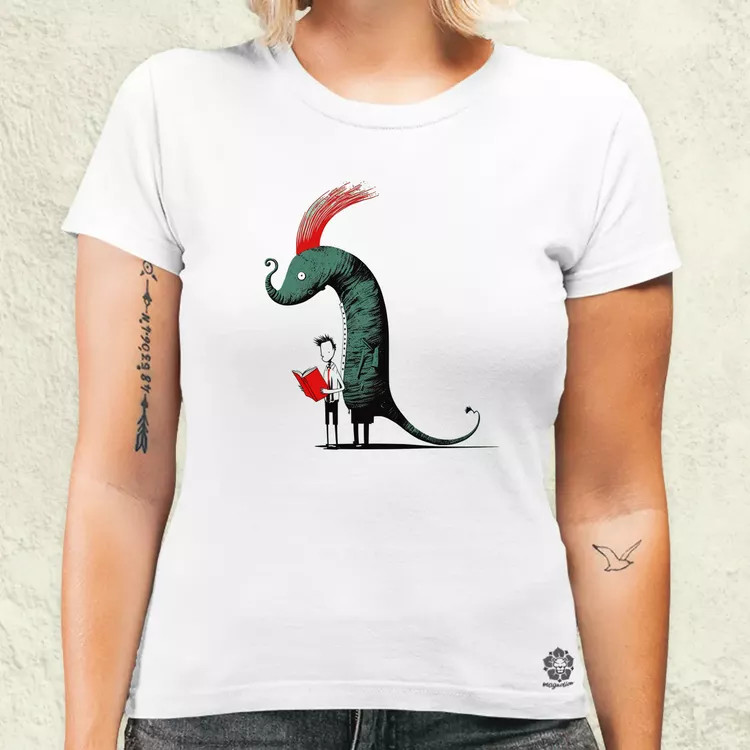 Dr Seuss állatai fanart v5 női póló