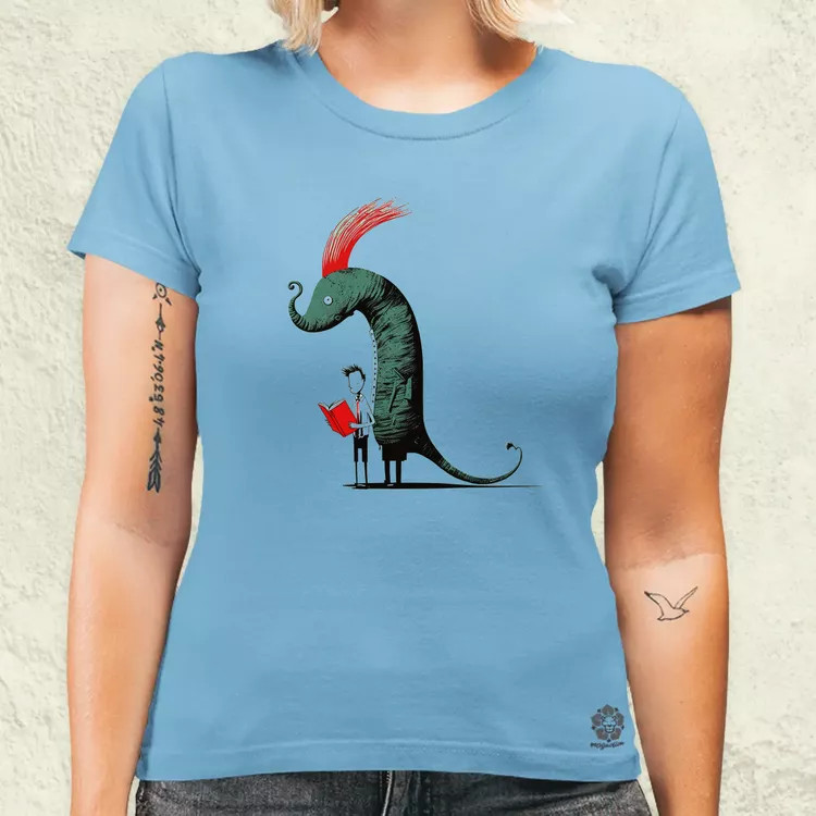 Dr Seuss állatai fanart v5 női póló