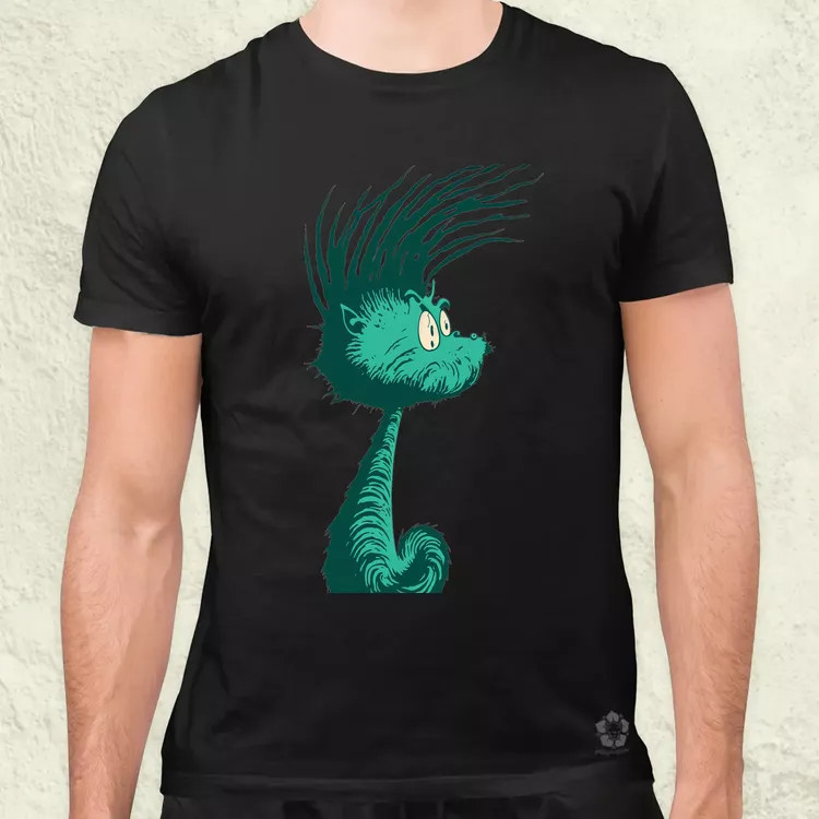 Dr Seuss állatai fanart v6 férfi póló