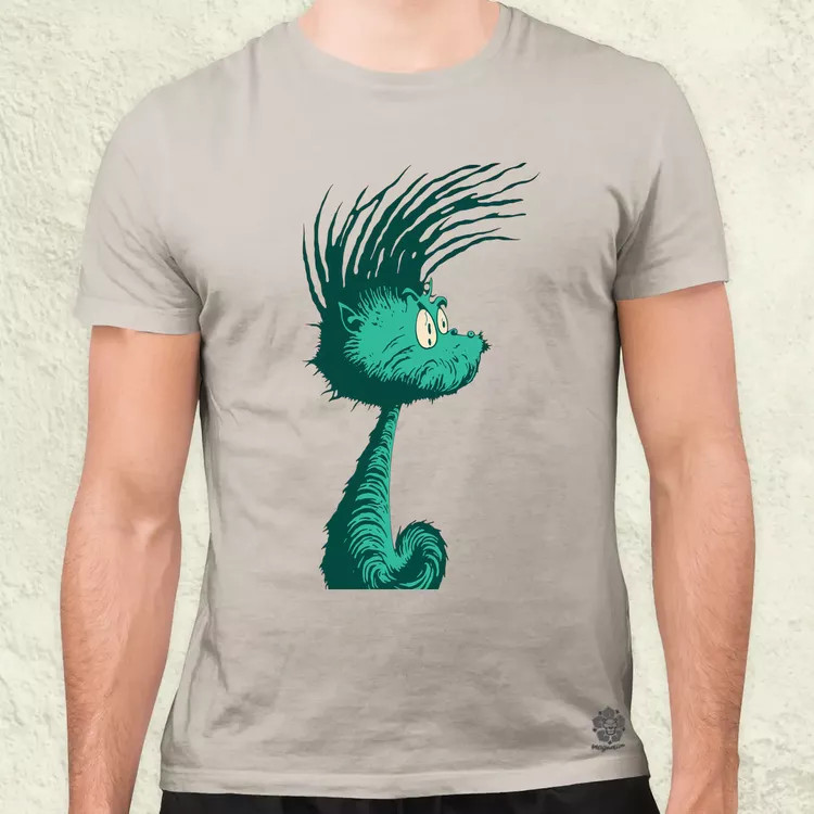 Dr Seuss állatai fanart v6 férfi póló
