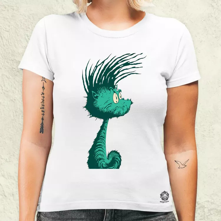 Dr Seuss állatai fanart v6 női póló