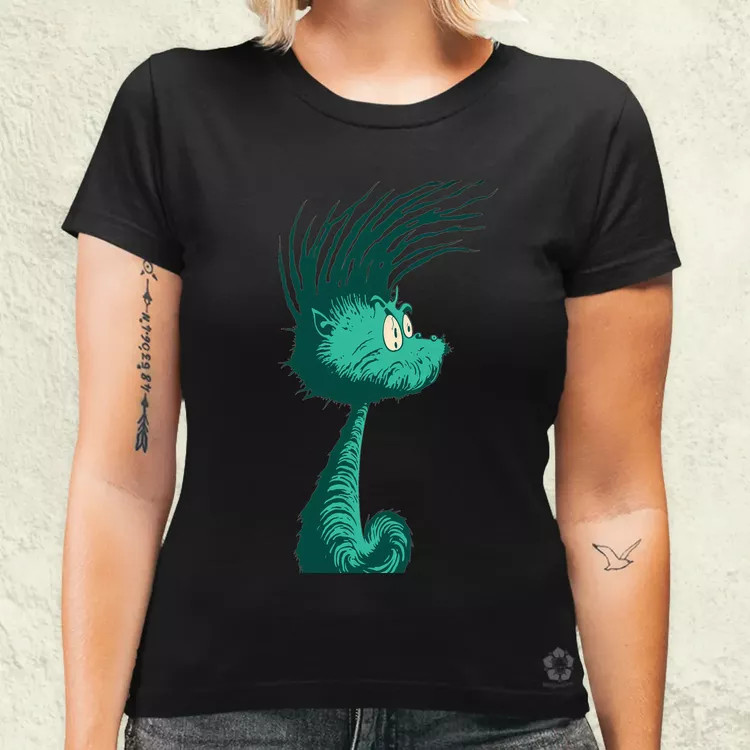 Dr Seuss állatai fanart v6 női póló