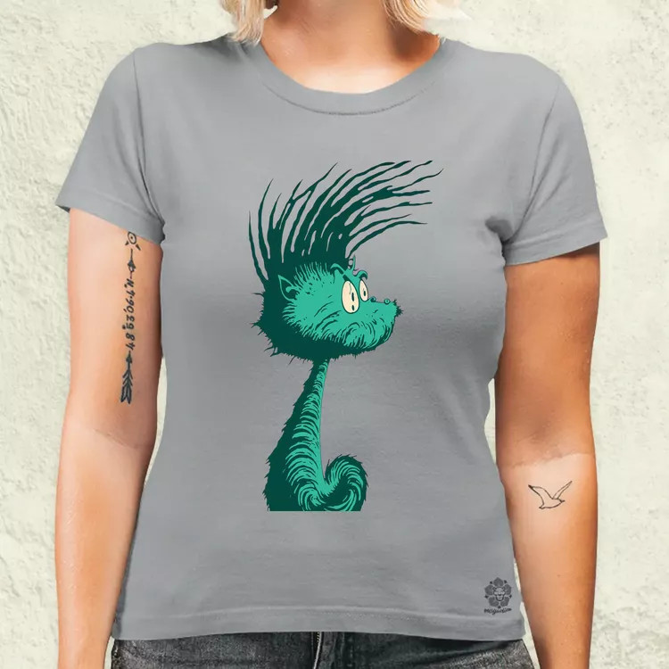 Dr Seuss állatai fanart v6 női póló