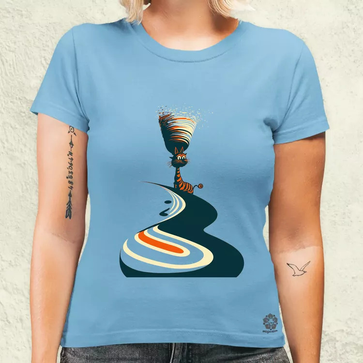 Dr Seuss állatai fanart v7 női póló