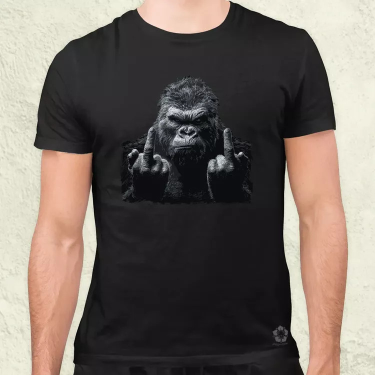 FCK Gorilla one férfi póló