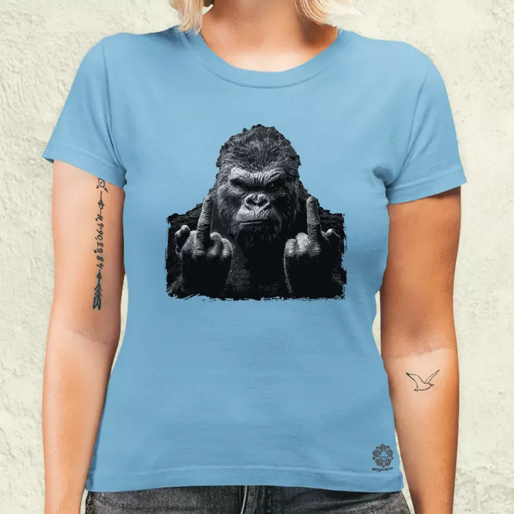 FCK Gorilla one női póló