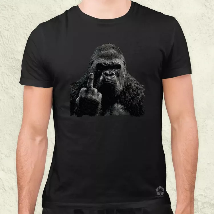 FCK Gorilla two férfi póló