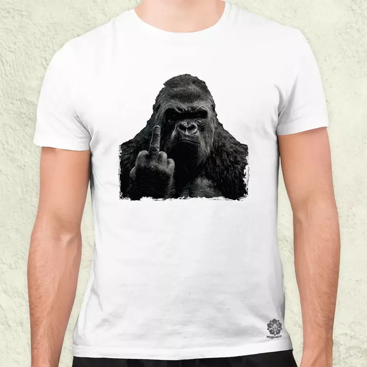 FCK Gorilla two férfi póló