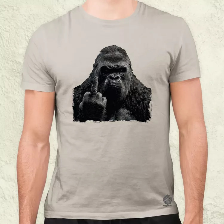 FCK Gorilla two férfi póló