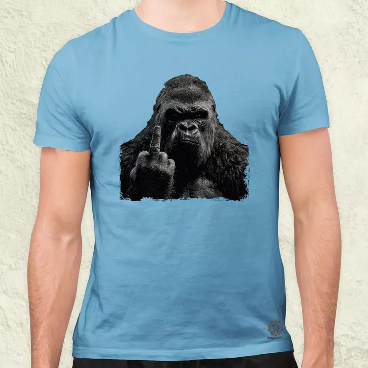 FCK Gorilla two férfi póló