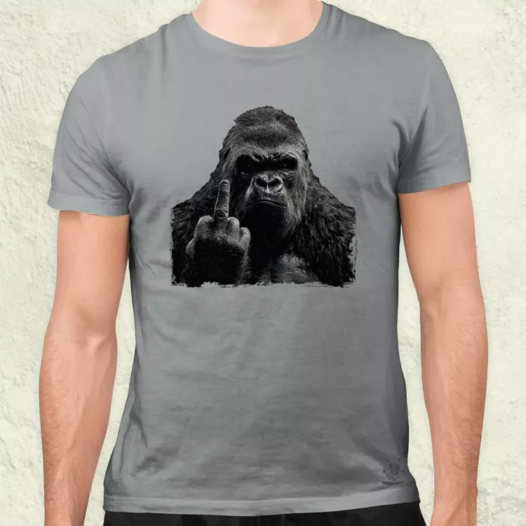 FCK Gorilla two férfi póló
