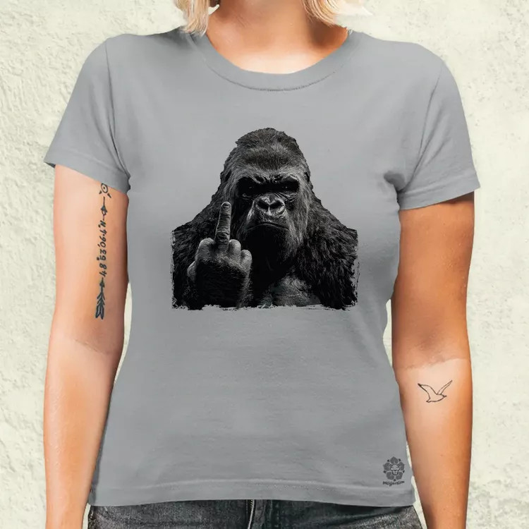 FCK Gorilla two női póló