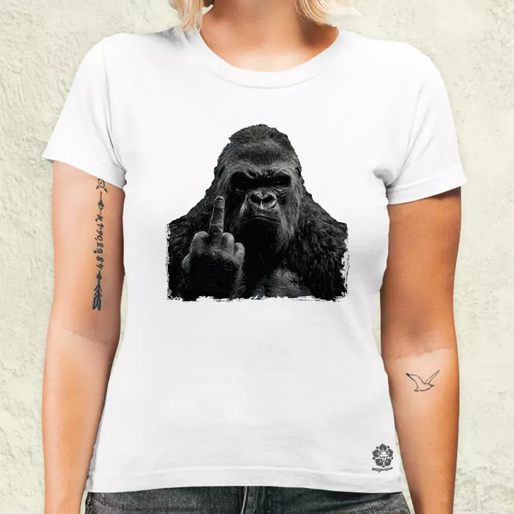 FCK Gorilla two női póló