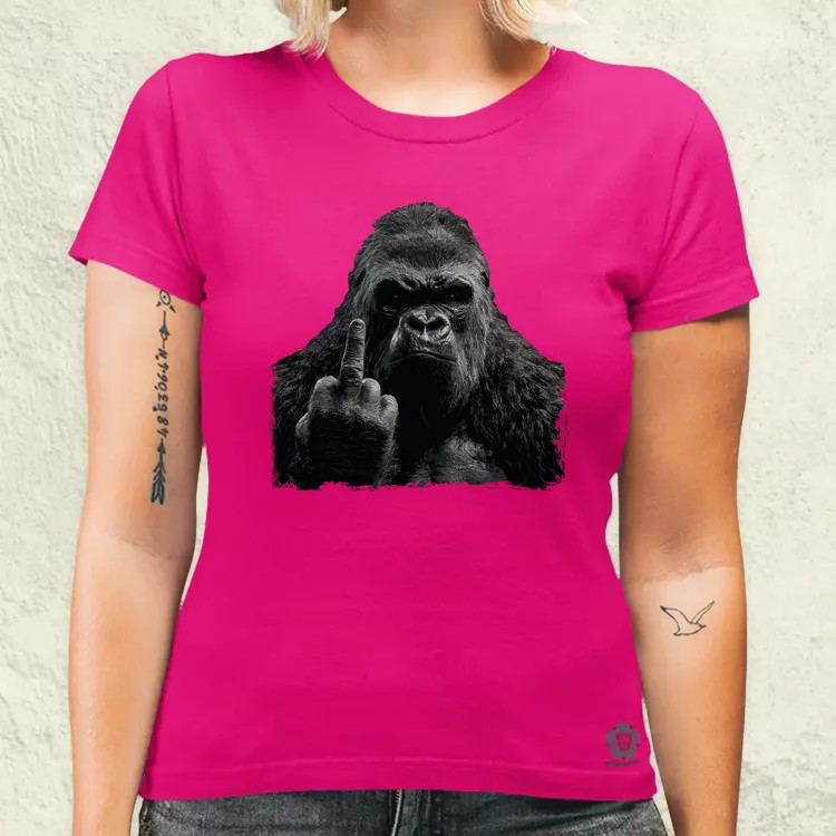 FCK Gorilla two női póló