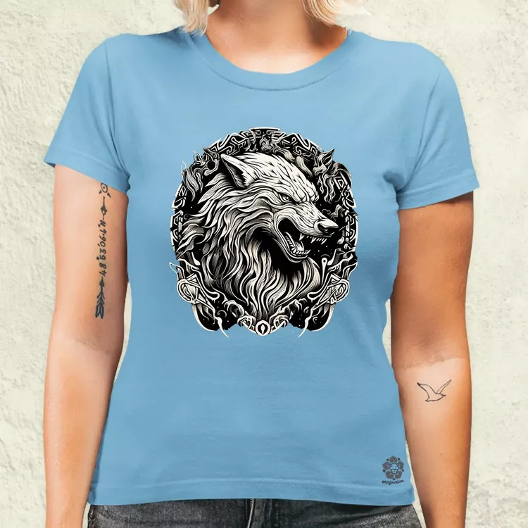 Fenrir amulett v1 női póló
