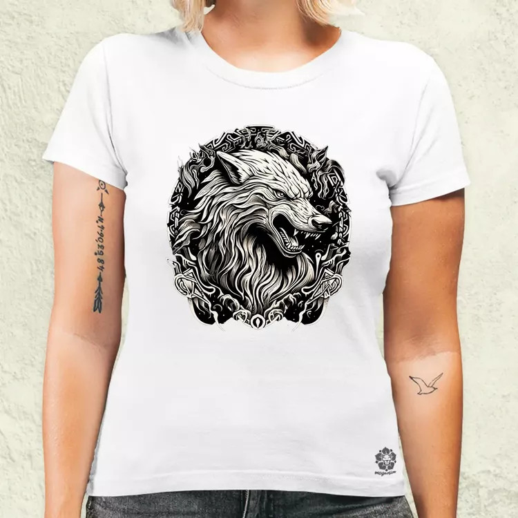 Fenrir amulett v1 női póló