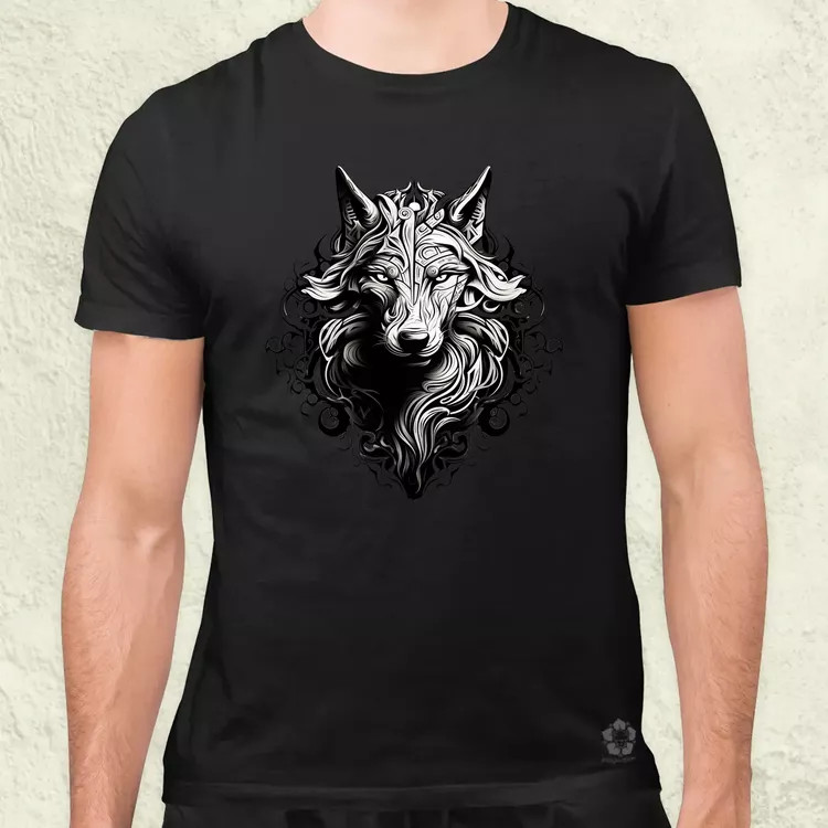 Fenrir amulett v2 férfi póló