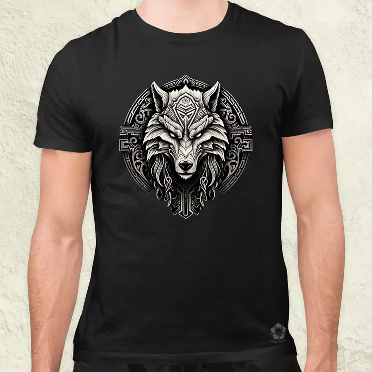Fenrir amulett v3 férfi póló