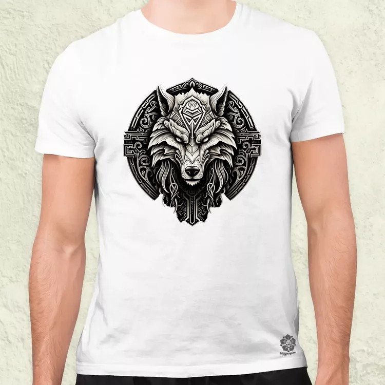 Fenrir amulett v3 férfi póló