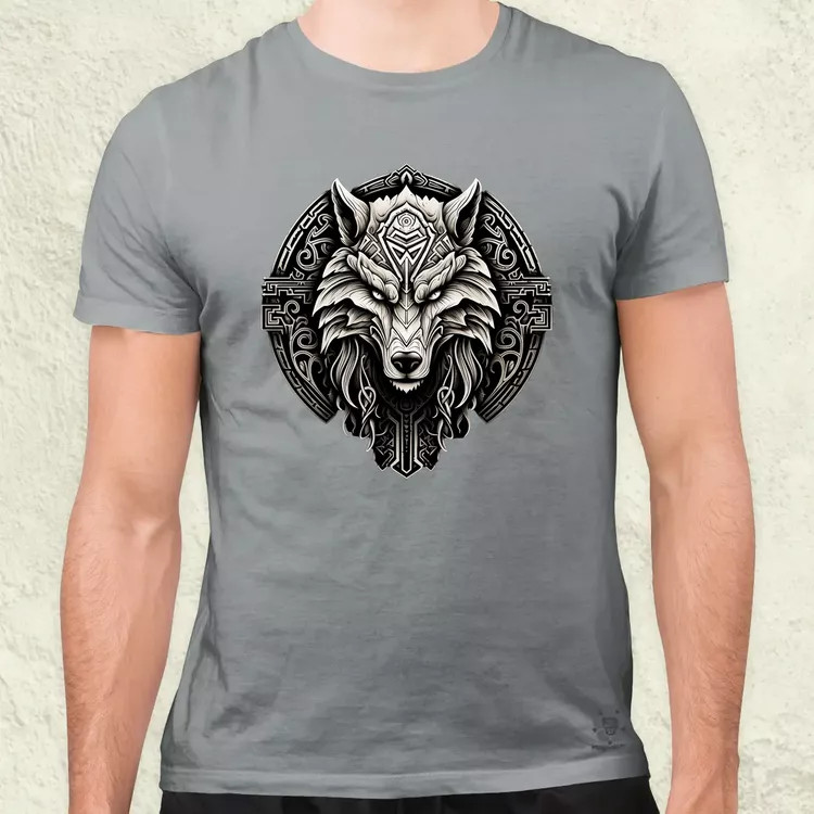 Fenrir amulett v3 férfi póló