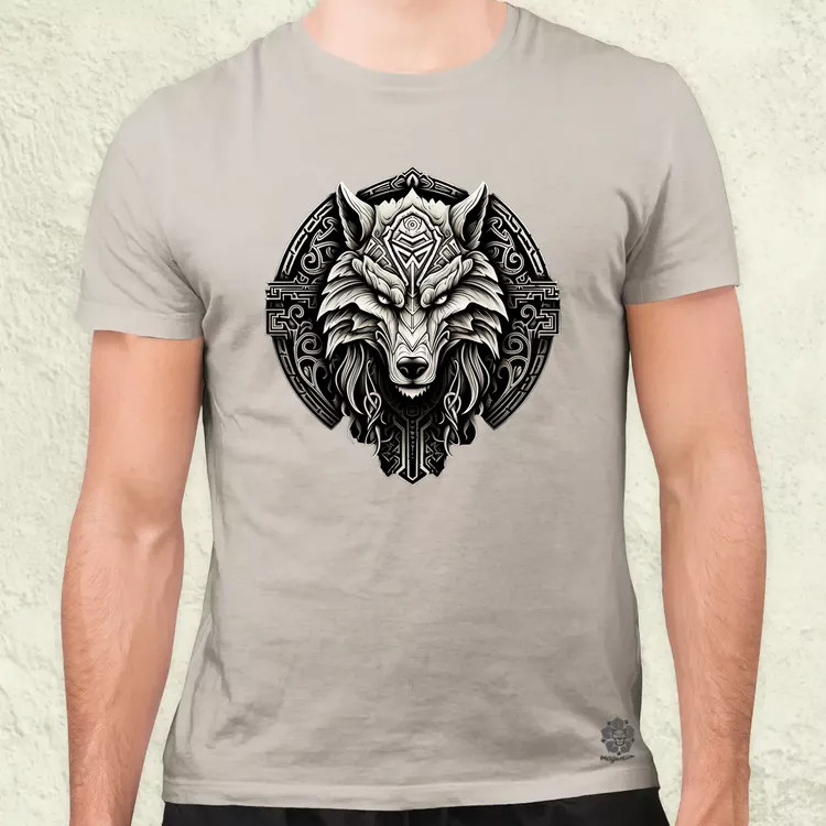 Fenrir amulett v3 férfi póló