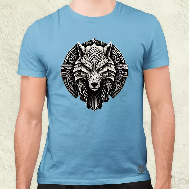 Fenrir amulett v3 férfi póló
