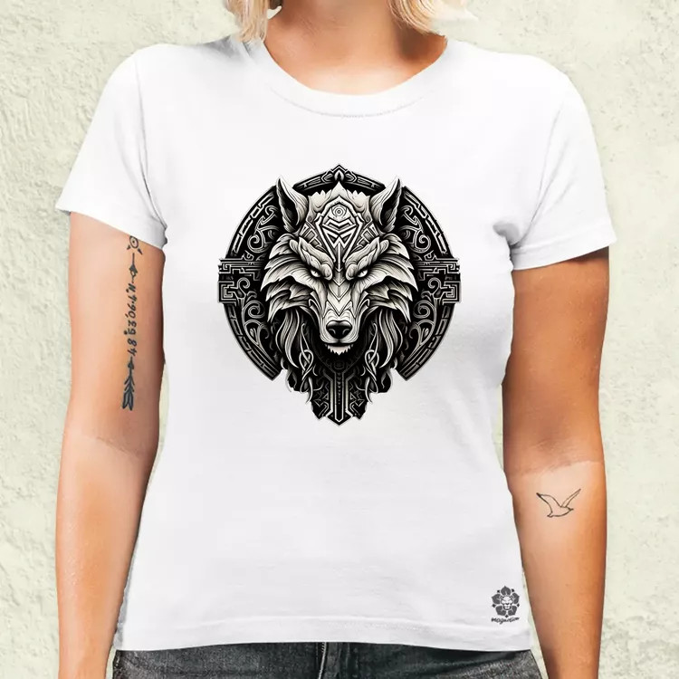Fenrir amulett v3 női póló