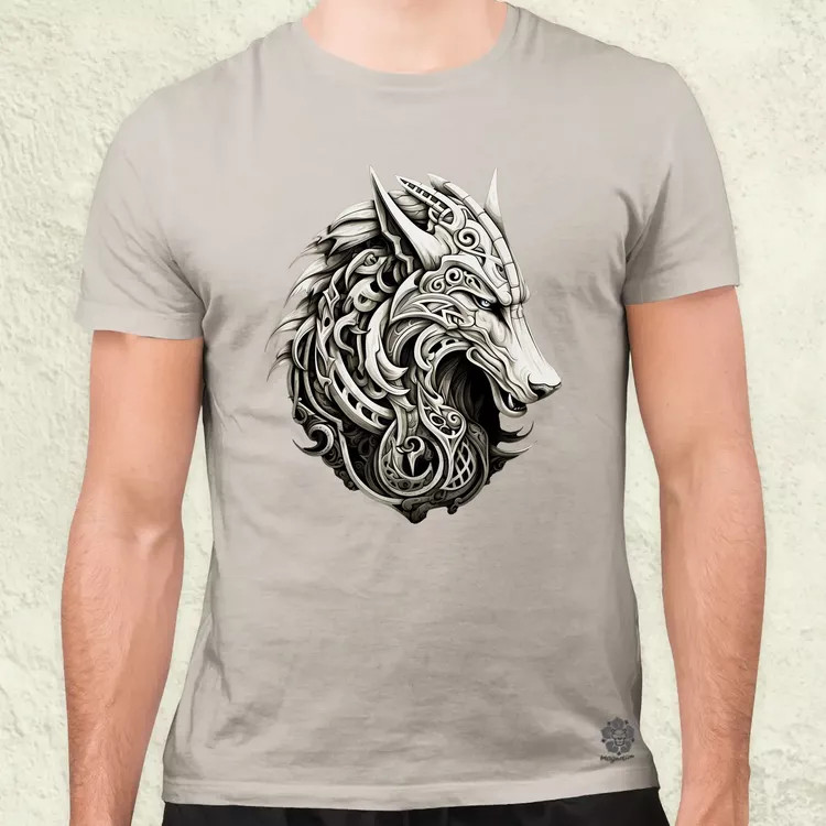 Fenrir amulett v4 férfi póló